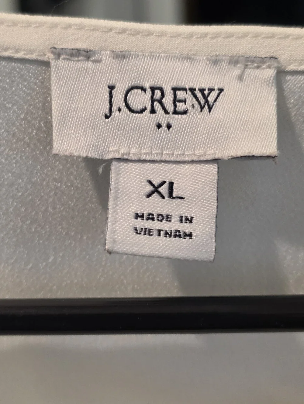 J. Crew lightweight cream